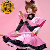 【In Stock】Anime Cardcaptor Sakura Cosplay Kinomoto Sakura Cosplay Costume Cosplay Costumes